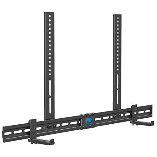  [아마존베스트]Mounting Dream Universal Soundbar Mount for SONOS Beam, Sound Bar Bracket for Soundbar with Holes/Without Holes, Non-Slip Base Holder Extends 3.4 to 6.1, Safe and Easy to Install M