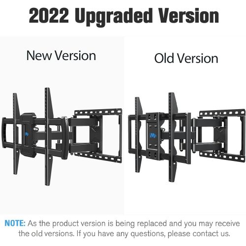  [아마존베스트]Mounting Dream TV Mount Bracket for 42-70 Inch Flat Screen TVs, Full Motion TV Wall Mounts with Swivel Articulating Dual Arms, Heavy Duty Design - Max VESA 600x400mm, 100 LBS Loadi