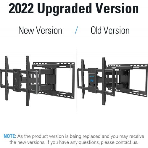  [아마존베스트]Mounting Dream TV Mount with Sliding Design for 42-70 Inch TVs, Easy for TV Centering on Wall, Full Motion TV Wall Mount Fits Most Smart OLED TVs - Easy to Install on 16~ 24 Studs,