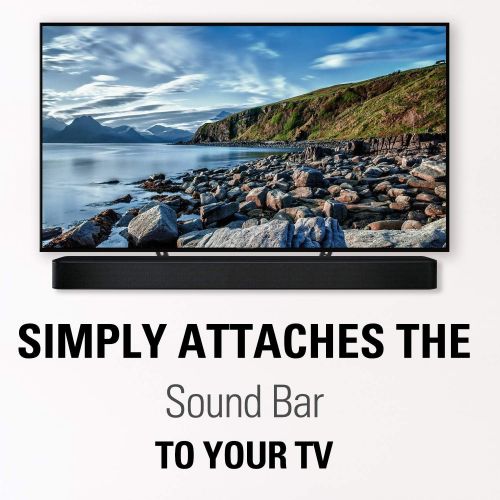  Mounting Dream Soundbar Mount Sound Bar TV Bracket for Mounting Above or Under TV Fits Most of Sound Bars Up to 15 Lbs, with Detachable Long Extension Plates MD5420