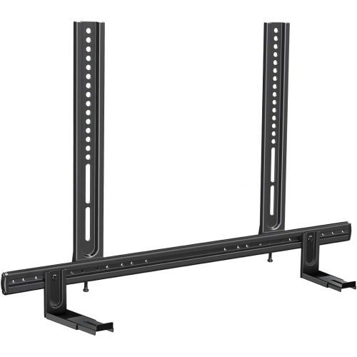  Mounting Dream Soundbar Mount, Heavy Duty Soundbar Wall Mount for Most Sound Bars Up to 26.5 LBS, Soundbar Bracket Height Adjust, No-Slip Base Holder Extends 3.44”-6.06”, MD5428