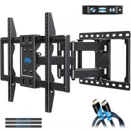 Mounting Dream TV Mount Bracket for 42-70 Inch Flat Screen TVs, Full Motion TV Wall Mounts with Swivel Articulating Dual Arms , Heavy Duty Design - Max VESA 600x400mm , 100 LBS Loa