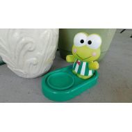 /MouseysTrap Vintage Sanrio Keroppi the Frog toothbrush holder.