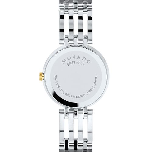  Movado Esperanza Diamond Bezel Two-Tone Watch, 28mm