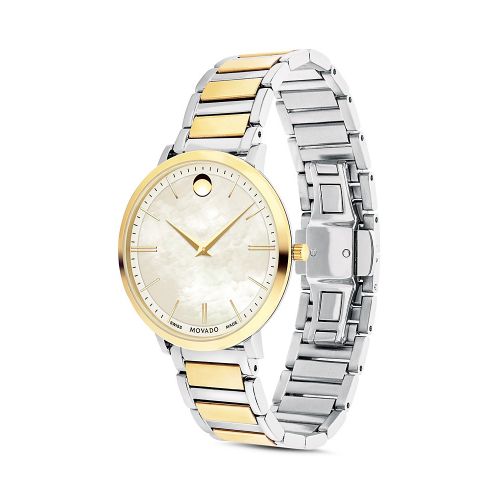  Movado Ultra Slim Two-Tone Watch, 35mm