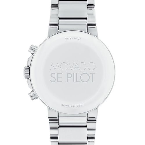  Movado SE Pilot Stainless Steel Watch, 42mm