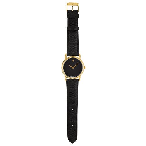  Movado Mens 2100005 Collection Yellow Goldplated Swiss Quartz Watch by Movado