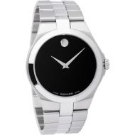 Movado Mens 0606555 Stainless Steel Black Dial Watch by Movado