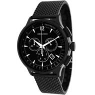 Movado Mens 0606804 Circa Round Black Bracelet Watch by Movado