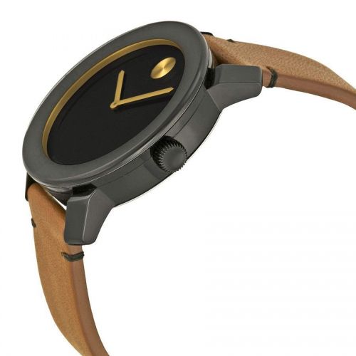  Movado Mens 3600305 Bold Brown Leather Watch by Movado