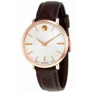 Movado Ultra Slim Leather Ladies Watch 0607093 by Movado