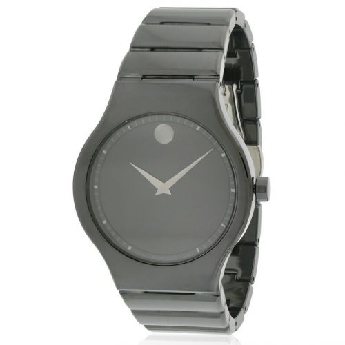  Movado Cerami Black Ceramic Mens Watch 0607047 by Movado