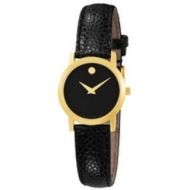 Movado Museum Leather Ladies Watch 0606088 by Movado