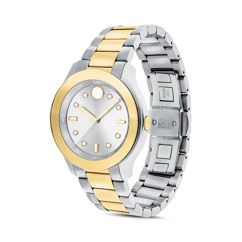  Movado BOLD Two Tone Sport Watch, 38mm