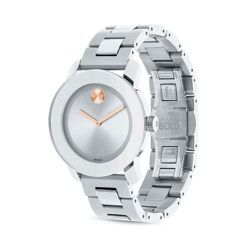  Movado BOLD Medium Stainless Steel Watch, 36mm