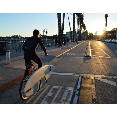  Moved By Bikes MBB Shortboard Surfboard Bicycle Rack.