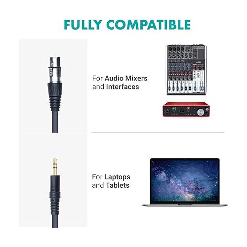  Movo Smartphone Podcast Recording Bundle Kit - 2 Pack Condenser Microphones, 2 Desktop Mic Stands, 2 Pop Filters, 2-Channel XLR Interface w/USB Type-C Output - Compatible with Android, Samsung Galaxy