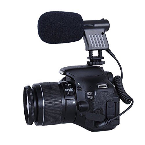  Movo VXR1000 Mini HD Shotgun Condenser Microphone for DSLR Video Cameras