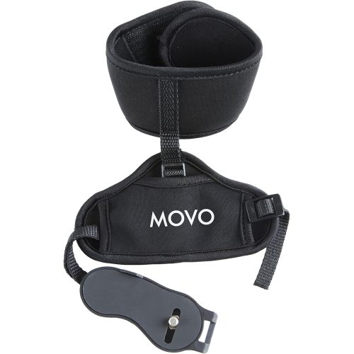  Movo Photo HSG-7 Deluxe Neoprene Soft Padded Dual Wrist and Grip Strap for Canon EOS, Nikon, Sony, Olympus, Pentax and Panasonic DSLR Cameras