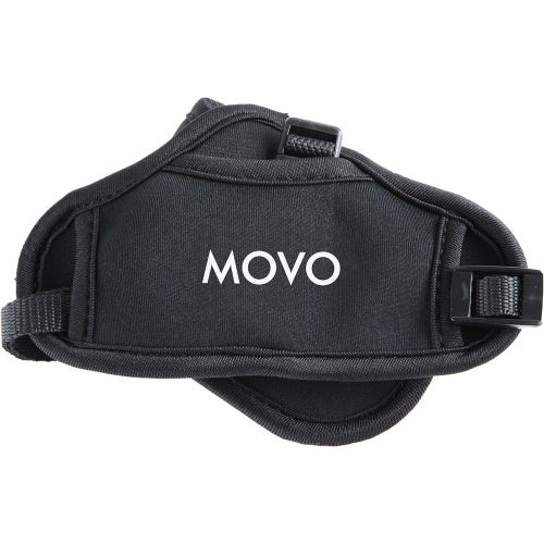  Movo Photo HSG-7 Deluxe Neoprene Soft Padded Dual Wrist and Grip Strap for Canon EOS, Nikon, Sony, Olympus, Pentax and Panasonic DSLR Cameras