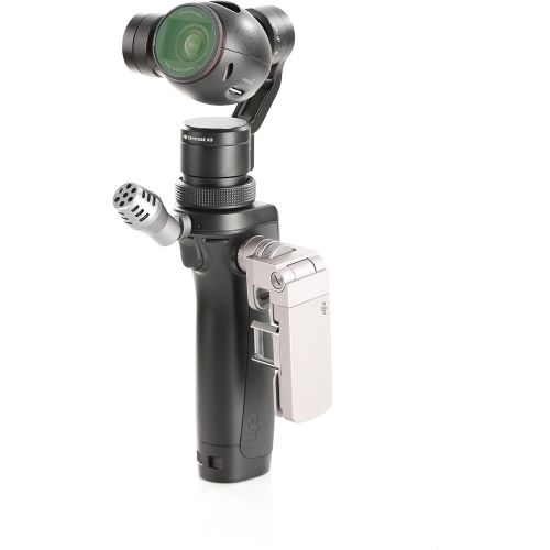  Movo DOM2 3.5mm TRS Omni-Directional Calibrated Condenser Microphone for DJI Osmo Handheld 4K Camera and Other 3.5mm TRS Devices