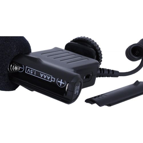  Movo VXR1000 Mini HD Shotgun Condenser Video Microphone for DSLR and Mirrorless Cameras