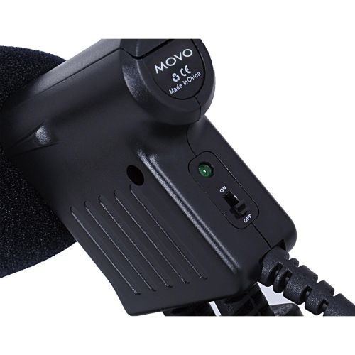  Movo VXR1000 Mini HD Shotgun Condenser Video Microphone for DSLR and Mirrorless Cameras