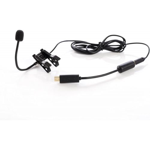  Movo ACM400 Flexible Gooseneck Omnidirectional Microphone for Canon and Nikon DSLR and Mirrorless Cameras, Camcorders, Tascam and Zoom Recorders, GoPro HERO3, HERO3+, HERO4