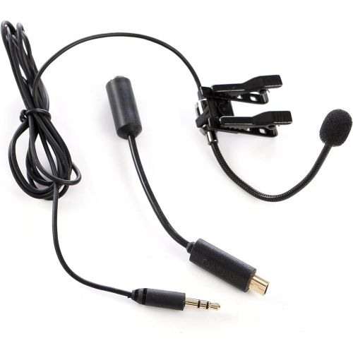  Movo ACM400 Flexible Gooseneck Omnidirectional Microphone for Canon and Nikon DSLR and Mirrorless Cameras, Camcorders, Tascam and Zoom Recorders, GoPro HERO3, HERO3+, HERO4