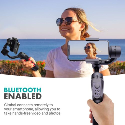  Movo MSG-5 Motorized 3-Axis Handheld Gimbal Stabilizer for Smartphones