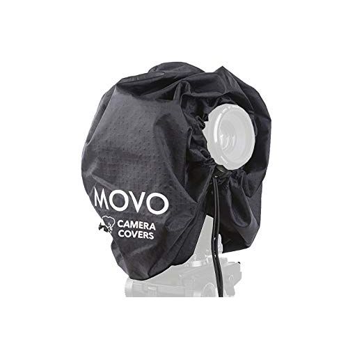  Movo CRC11 Camera Rain Coat Rain Cover for DSLR Cameras and Mirrorless Cameras and Lens (Junior Size: 11 x 14.5)