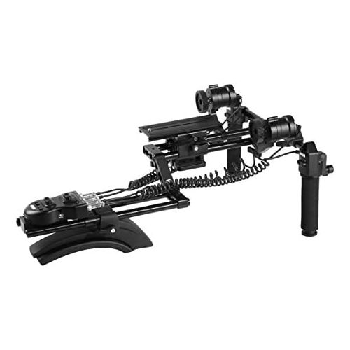  Movo MFF400 Premium Motorized Follow Focus and Zoom Control Video Shoulder Rig for HD DSLR Cameras