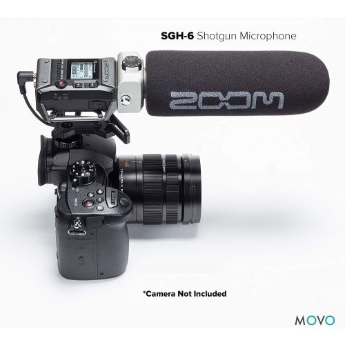  Movo Zoom F1-SP Field Recorder & Shotgun Microphone Bundle with Deadcat Windscreen & 32GB Micro SDHC Card