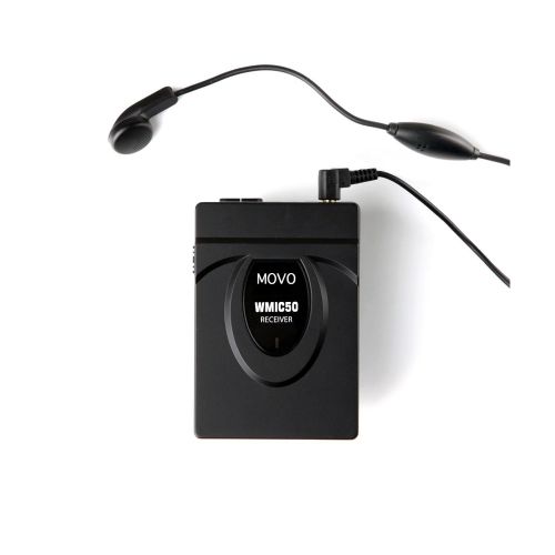  Movo 2.4GHz Wireless Lavalier Microphone System (164 Range) for Pentax K-5, K-3, 645D, 645Z, K-S1, K-S2 DSLR Cameras
