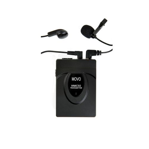  Movo 2.4GHz Wireless Lavalier Microphone System (164 Range) for Pentax K-5, K-3, 645D, 645Z, K-S1, K-S2 DSLR Cameras