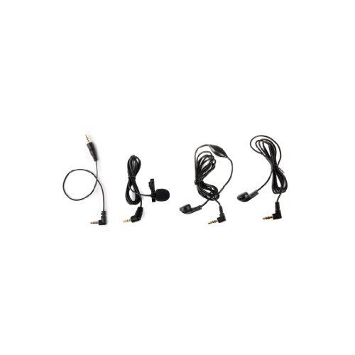  Movo 2.4GHz Wireless Lavalier Microphone System (164 Range) for Nikon D7200, D7100, D7000, D5500, D5300, D5200, D3300, D3200, D810, D800, D750, D610, D500, D90, D5, D4, D4S, D3X, D