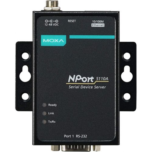  [아마존베스트]MOXA NPort 5110A - 1 Port Device Server, 10/100 Ethernet, RS-232, DB9 Male, 0 to 60C Operating Temperature