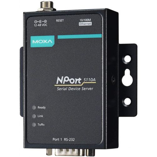  [아마존베스트]MOXA NPort 5110A - 1 Port Device Server, 10/100 Ethernet, RS-232, DB9 Male, 0 to 60C Operating Temperature