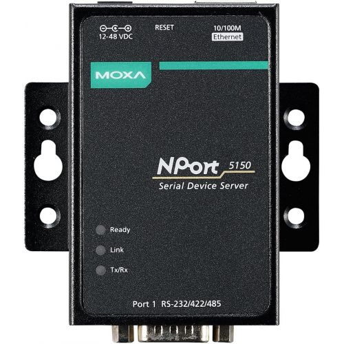  [아마존베스트]Moxa Device Server NPort 5150, 1-Port RS-232/422/485 Device Server, 0 to 55°C Operating Temperature One Year Warranty!