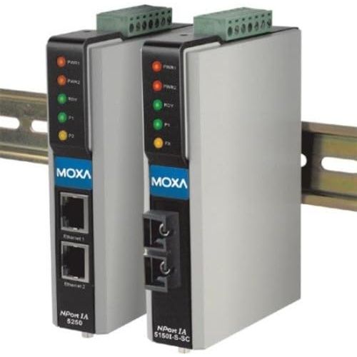  [아마존베스트]MOXA NPort IA-5150 1-Port RS-232/422/485 Serial IA Device Server, 10/100 Ethernet (RJ45)