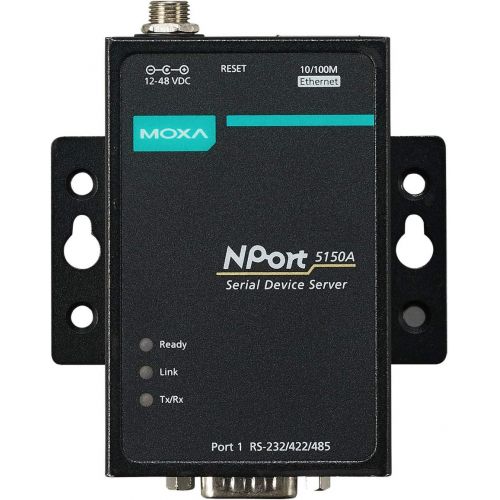  [아마존베스트]MOXA NPort 5150A - 1 Port RS-232/422/485 Serial Device Server, 0 to 60°C Operating Temperature