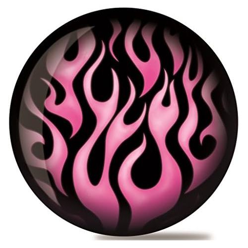  Moxy Bowling Products Brunswick Pink Flame Viz-A-Ball Bowling Ball (12lbs)
