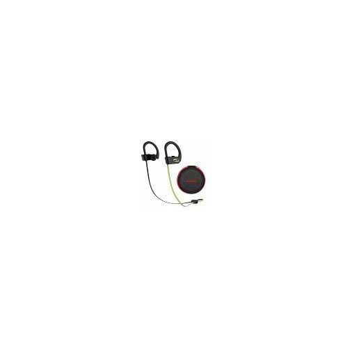  Mpow Bluetooth Headphones, IPX7 Waterproof In-ear Earbuds, Wireless Sports Earphones for Gym Running Cycling Workout (Red Outside & Black Inside)