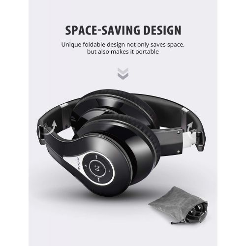  [아마존 핫딜]  [아마존핫딜]Mpow 059 Bluetooth Headphones Over Ear, Hi-Fi Stereo Wireless Headset, Foldable, Soft Memory-Protein Earmuffs, w/Built-in Mic and Wired Mode for PC/Cell Phones/TV