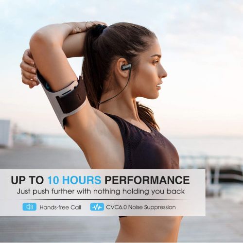  [아마존 핫딜]  [아마존핫딜]Mpow D7 Bluetooth Headphones Sport, 10H Playtime & IPX7 Waterproof Wireless Headphones Sport Earbuds W/Bass Stereo Sound, Running Headphones Bluetooth Earphones W/CVC 6.0 Noise Can