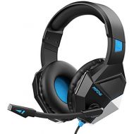 [아마존핫딜][아마존 핫딜] [New Edition] Mpow EG10 Gaming Headset with 3D Surround Sound, PC PS4 Headset with Crystal Clear Mic, 50mm Speaker Drivers, Volume & Mute Control Universal Gaming Headphones for Xb