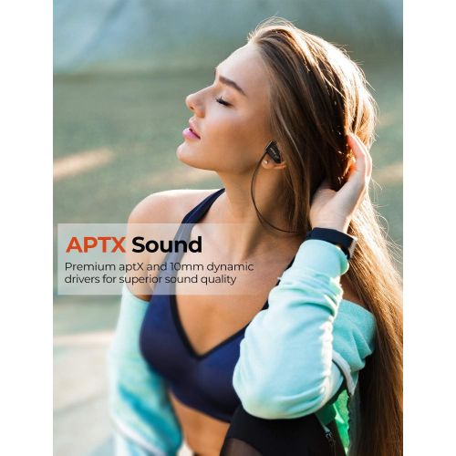  [아마존 핫딜] Mpow D9 Bluetooth Headphones Sport,16H Playtime IPX7 Waterproof Wireless Headphones Sport Earbuds W/aptX Bass Stereo, Running Headphones Bluetooth Earphones W/CVC 6.0 Noise Cancell