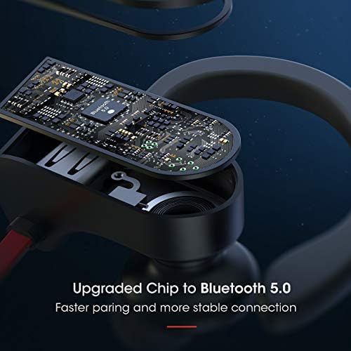  [아마존베스트]Mpow Flame Bluetooth Headphones Waterproof IPX7, Wireless Earbuds Sport, Richer Bass HiFi Stereo in-Ear Earphones w/Case, 7-9 Hrs Playback, Noise Cancelling Microphone (Comfy & Fas