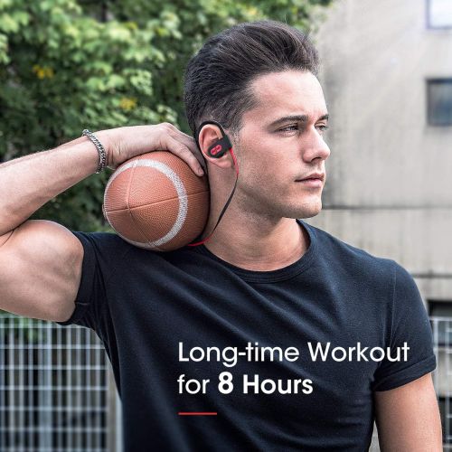  [아마존베스트]Mpow Flame Bluetooth Headphones Waterproof IPX7, Wireless Earbuds Sport, Richer Bass HiFi Stereo in-Ear Earphones w/Case, 7-9 Hrs Playback, Noise Cancelling Microphone (Comfy & Fas