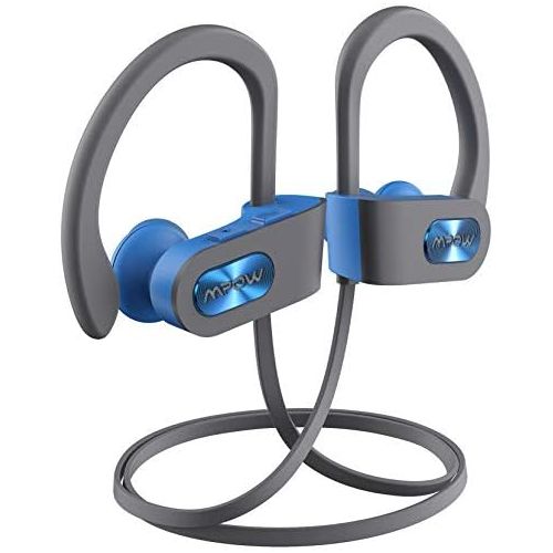  [아마존베스트]Mpow Flame Bluetooth Headphones, IPX7 Waterproof Wireless Sport Headphones, Bass+/Hi-fi Stereo/in-Ear Earphones w/Mic, 7-9 Hrs Playtime Sport Headphones, Perfect for Running and Gy